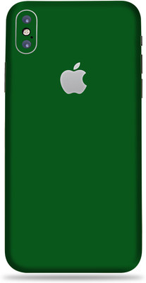 AsSkin Apple iPhone X Mobile Skin(Ultra Super Moss Green Matte Skin With High Matte Finish..)
