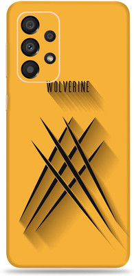 SkinoMania Samsng Glx A33(5G) Mobile Skin Mobile Skin(Yellow Wolverine Sign)