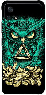 AsSkin Poco M4 Pro, poco m4 pro, poco m4 pro Mobile Skin(Ultra Super Angry Owl Skin With High Matte Finish..0786)