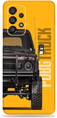 WeCre8 Skin's Samsung Galaxy A33 5G, Truck Pubg Mobile Skin(Multicolor)