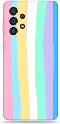 WeCre8 Skin's Samsung Galaxy A33 5G, Fade Lines Mobile Skin(Multicolor)