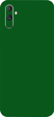 BUGGU Realme C3 Mobile Skin(Ultra Super Moss Green Skin With High Matte Finish.)