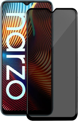 GLOBAL NOMAD Edge To Edge Tempered Glass for Realmenarzo 20(Pack of 1)