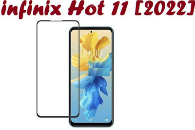 ROYALBASE Edge To Edge Tempered Glass for Infinix Hot 11 2022(Pack of 1)