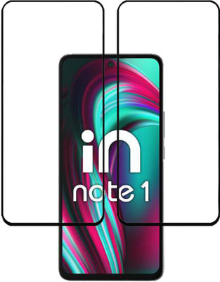 KARTRAY Edge To Edge Tempered Glass for Micromax IN 1, Micromax IN Note 1(Pack of 2)