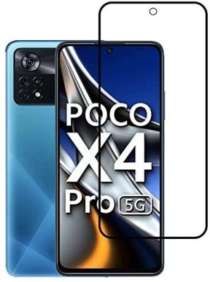 Bodoma Edge To Edge Tempered Glass for Poco X4 Pro(Pack of 1)