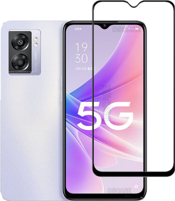 DSCASE Edge To Edge Tempered Glass for Oppo A57(Pack of 1)
