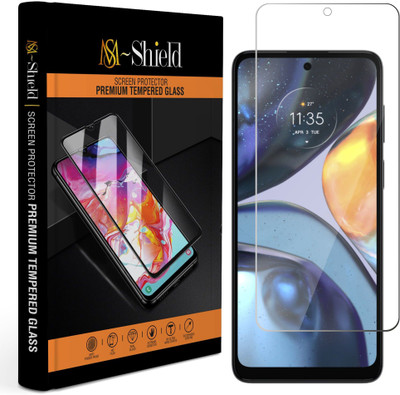 MS-Shield Tempered Glass Guard for Motorola G22(Pack of 1)