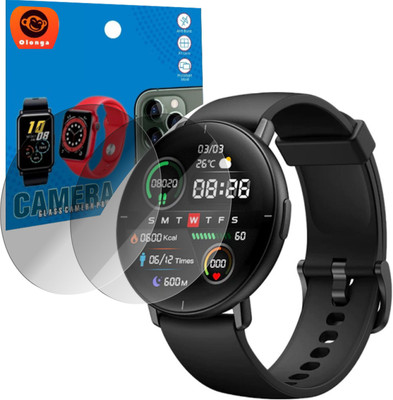 Olonga Screen Guard for Xiaomi Mibro Lite Smartwatch(Pack of 2)