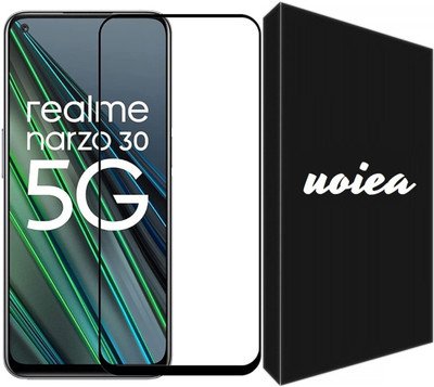 UOIEA Tempered Glass Guard for Realme Narzo 30 5G(Pack of 1)