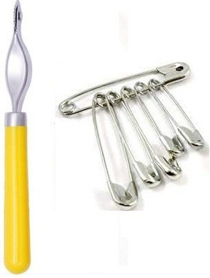 Kunfaya 1 Tracing Wheel + 50Pc Safety Pins Sewing Kit