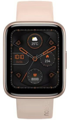 Noise ColorFit Vision 2 with 1.78'' Always on AMOLED Display Smartwatch(Pink Strap, Regular)