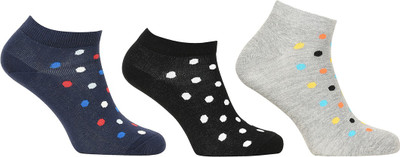 Simple Habits Unisex Printed Ankle Length(Pack of 3)