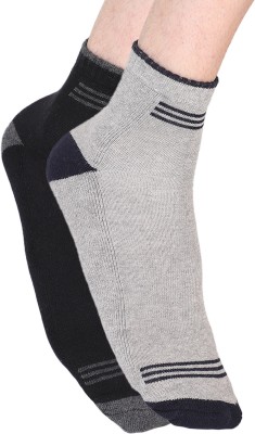 BodyCare Men Striped Ankle Length(Pack of 2)