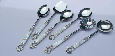 MFU-MADE FOR YOU Serving Spoon for Dinning Stainless Steel Serving Spoon(Pack of 1)