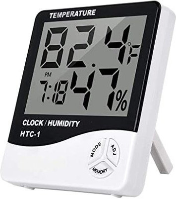 RHONNIUM Digital White Clock