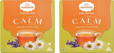 Namaste Chai Chamomile Cinnamon Lavender and Clove Herbal Tea Herbal Tea Box(2 x 16 Bags)