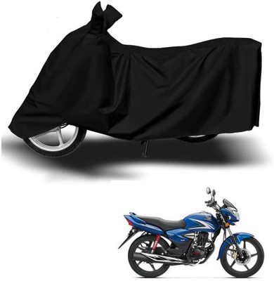 THE REAL ARV Waterproof Two Wheeler Cover for Honda(CB 500, Black)