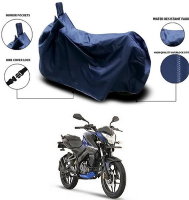 THAPA Waterproof Two Wheeler Cover for Universal For Bike, Bajaj(Pulsar 200 NS DTS-i, Blue)