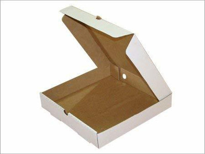 MM WILL CARE Pizza Box Cardboard, Paper 12 Inch Pizza Box (12 X 12 X 1.5 Inch, White) Packaging Box(Pack of 10 White)
