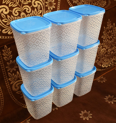 Loknath Plastic Utility Container  - 2000 ml(Pack of 9, Blue)