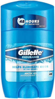 GILLETTE Endurance Arctic Ice Antiperspirant Stick , 48 ML Deodorant Stick – For Men (48 ml)