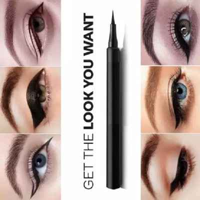 Aylily JET BLACK EYE LINER PEN WATER PROOF SMUDGE EYE LINER 2.5 g(BLACK)