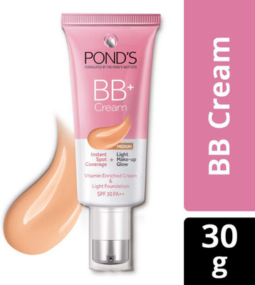 POND's BB+ Cream Instant Spot Coverage + Light Make-up Glow Ivory -SPF 30++(29 GRM)(29 g)
