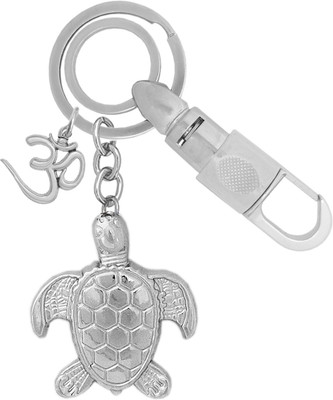 KYP Fashion Prosperity Good Luck Turtle Tortoise 3D Design OM Pendant Keyring Key Chain