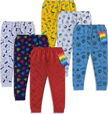 x2o Track Pant For Boys(Multicolor, Pack of 6)
