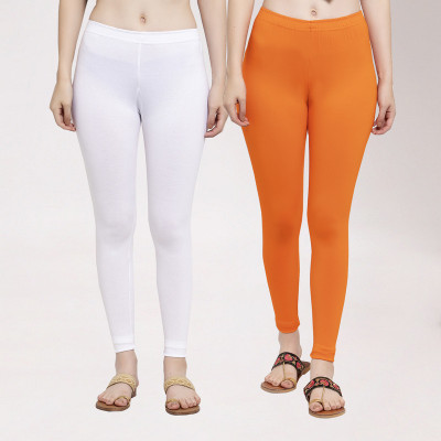 Trend Level Ankle Length Western Wear Legging(Multicolor, Solid)