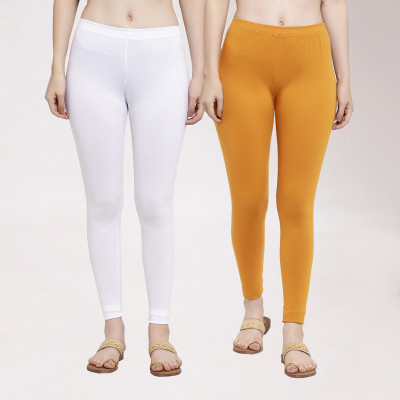 Trend Level Ankle Length Western Wear Legging(Multicolor, Solid)