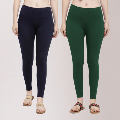 Trend Level Ankle Length Western Wear Legging(Multicolor, Solid)