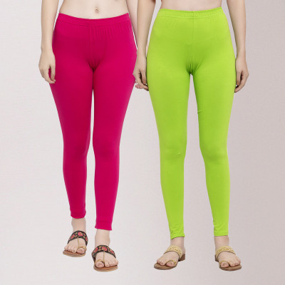 Trend Level Ankle Length Western Wear Legging(Multicolor, Solid)