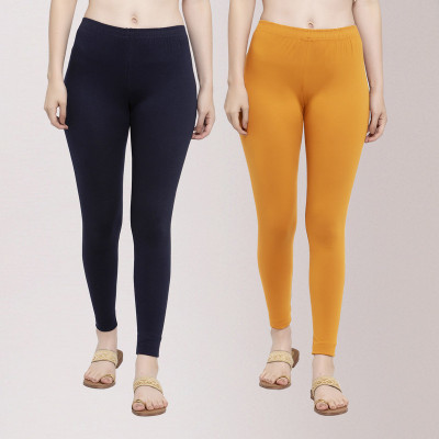 Trend Level Ankle Length Western Wear Legging(Multicolor, Solid)