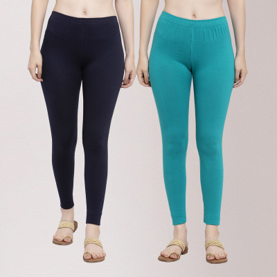 Trend Level Ankle Length Western Wear Legging(Multicolor, Solid)