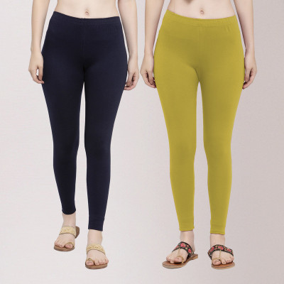 Trend Level Ankle Length Western Wear Legging(Multicolor, Solid)