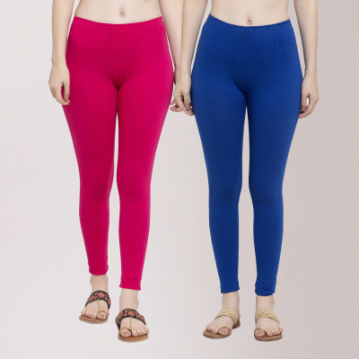 Trend Level Ankle Length Western Wear Legging(Multicolor, Solid)