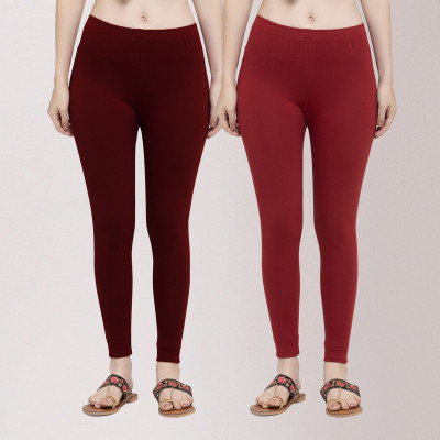 Trend Level Ankle Length Western Wear Legging(Multicolor, Solid)