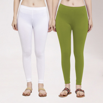 Trend Level Ankle Length Western Wear Legging(Multicolor, Solid)