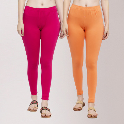 Trend Level Ankle Length Western Wear Legging(Multicolor, Solid)