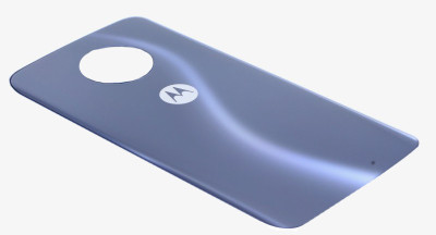 INSERVICE Motorola X4 Back Panel(Sterling Blue)