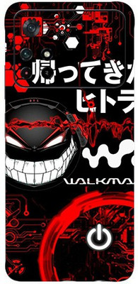 AsSkin Poco M4Pro 5G Mobile Skin(Ultra Super Red Graffiti Skin With High Gloss Finish).)