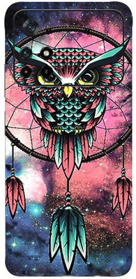 AsSkin Poco M4 Pro, poco m4 pro Mobile Skin(Ultra Super Pink Owl With High Matte Finish.)