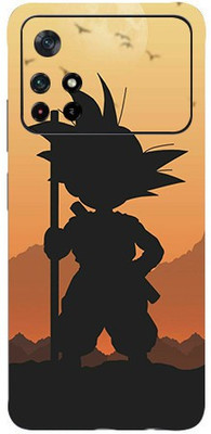 AsSkin Poco M4 Pro, poco m4 pro Mobile Skin(Ultra Super Goku Sunset With High Matte Finish.)