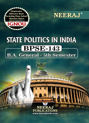 Bpse-143 State Politics In India(Paperback, HARISH ARORA)