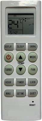 Piyush REMOTE NO 36 FOR AC COMPATIBLE TO VESTAR Send old remote photo 9822247789 whatsapp verification Remote Controller(White)