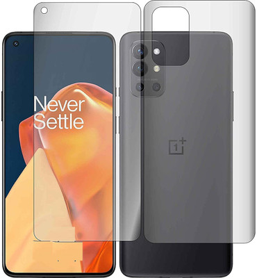 ELEF Edge To Edge Tempered Glass for OnePlus 9R(Pack of 2)