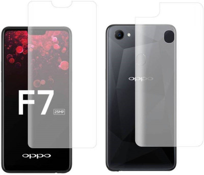ELEF Edge To Edge Tempered Glass for OPPO F7(Pack of 2)