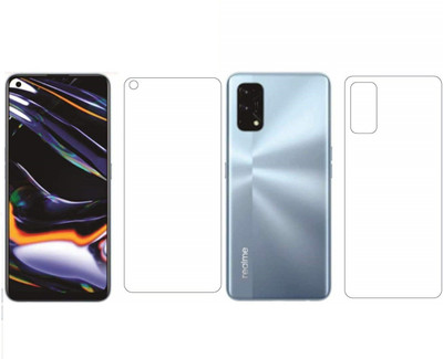 ELEF Edge To Edge Tempered Glass for Realme 7 pro(Pack of 2)